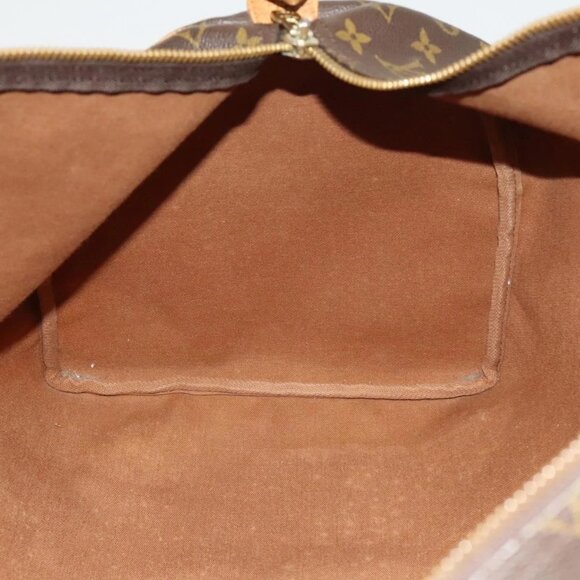 LOUIS VUITTON Monogram Keepall 55 Boston Bag M41424 LV Auth 134208 - Picture 13 of 16